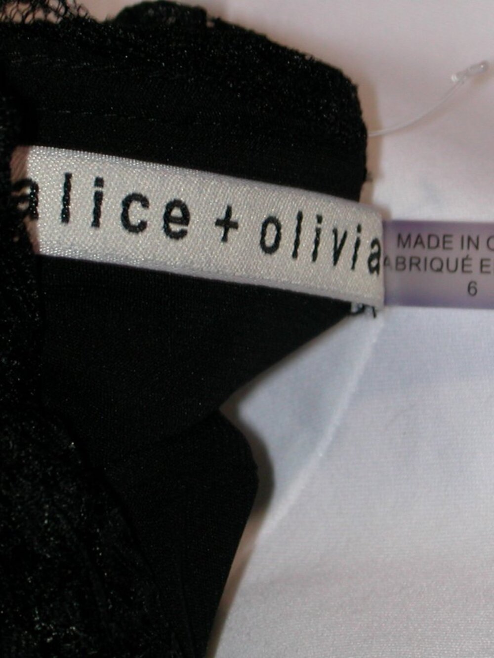 Alice + Olivia Iggy Pleated Lace Mini Skirt - Picture 6 of 8